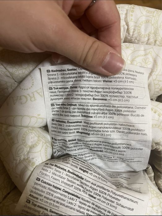 TED 82/190 топ матрак