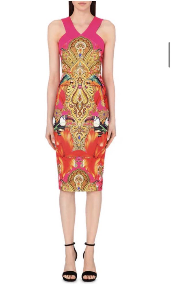 Rochie Midi Ted Baker London / Asos / Zara tropical