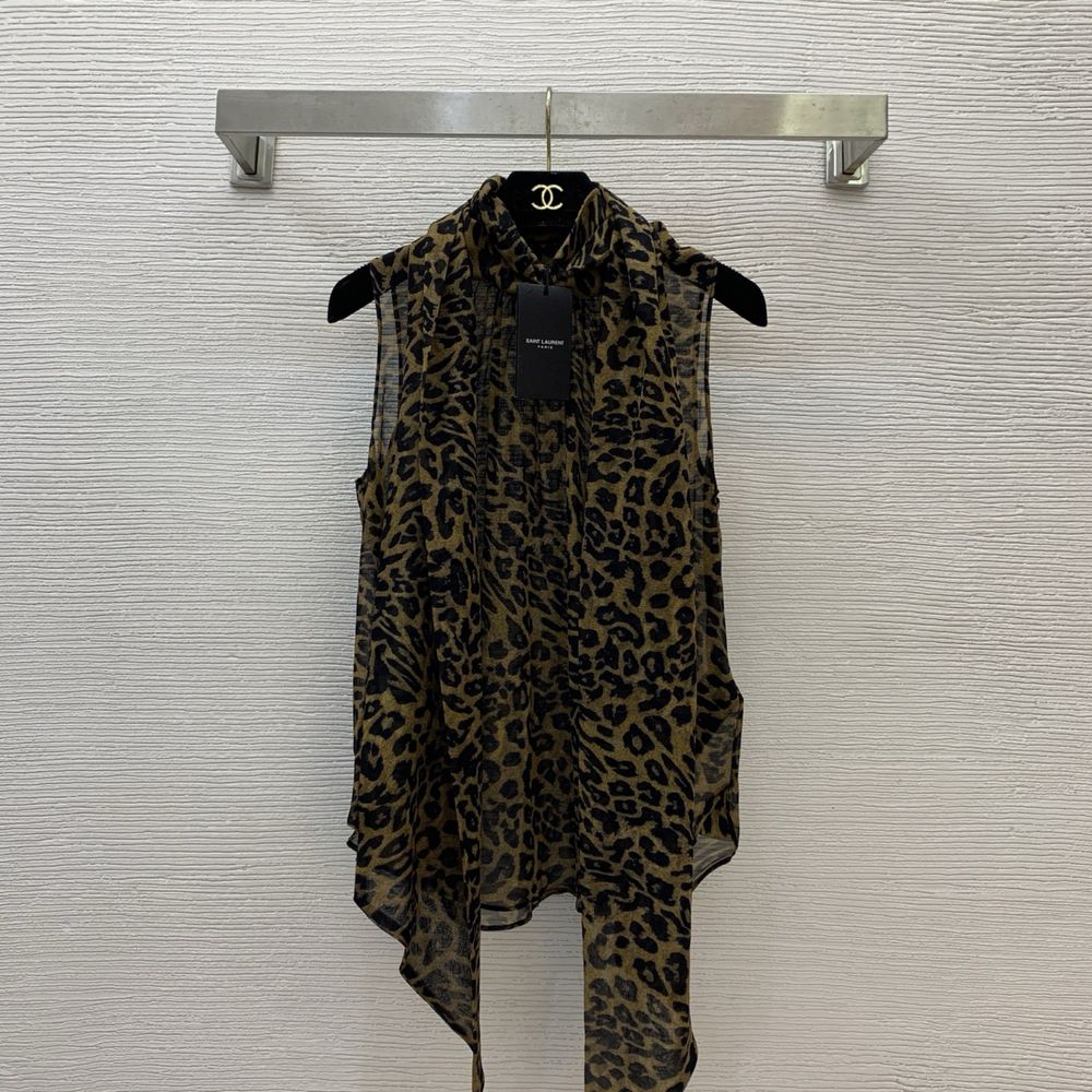 Bluza Saint Laurent matase 100%