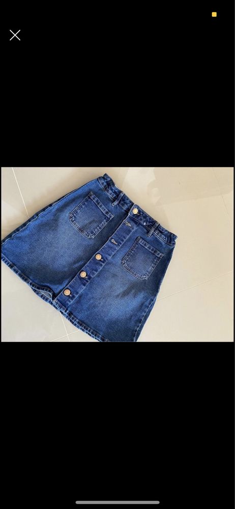 Fusta jeans marimea xs