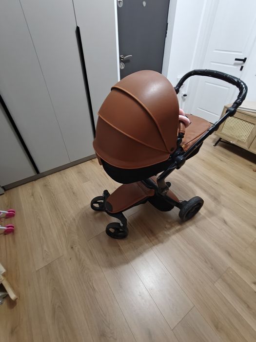 Cărucior/ scoica/ landou Mima Xari 3 in 1 maro