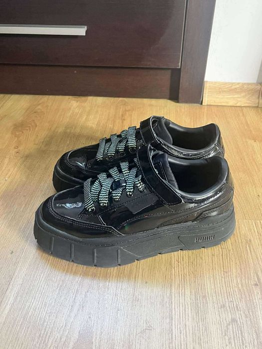Дамски кецове, Puma Mayze Stack Patent Black 37,5