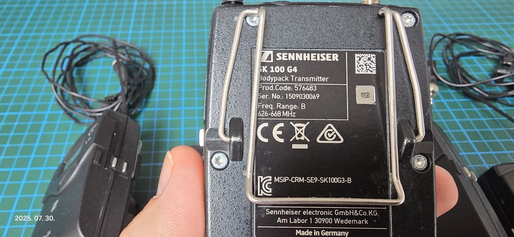Kit Microfon lavalieră Sennheiser SK 100 G4