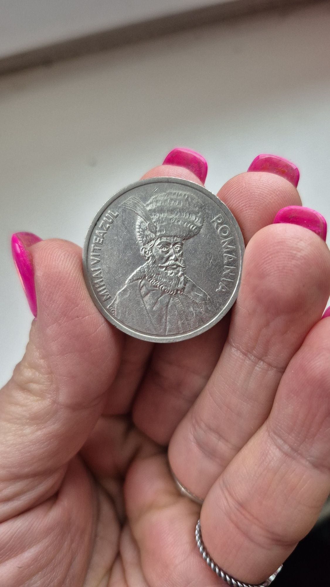Moneda 100 lei din 1991 Mihai Viteazul