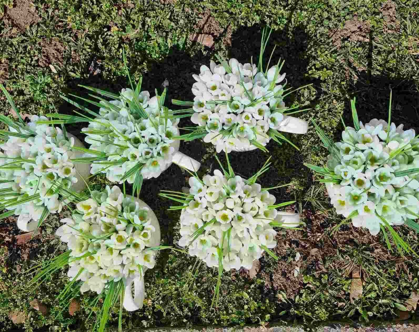 Сапунена аранжировка с кокичета