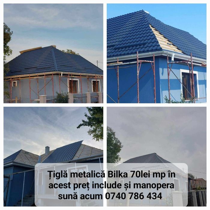 Acoperișuri Tablă Bilka/Reparații acoperișuri