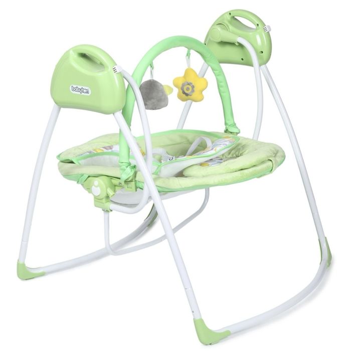 Качели Babyton Funny Time 2в1 электронные Green