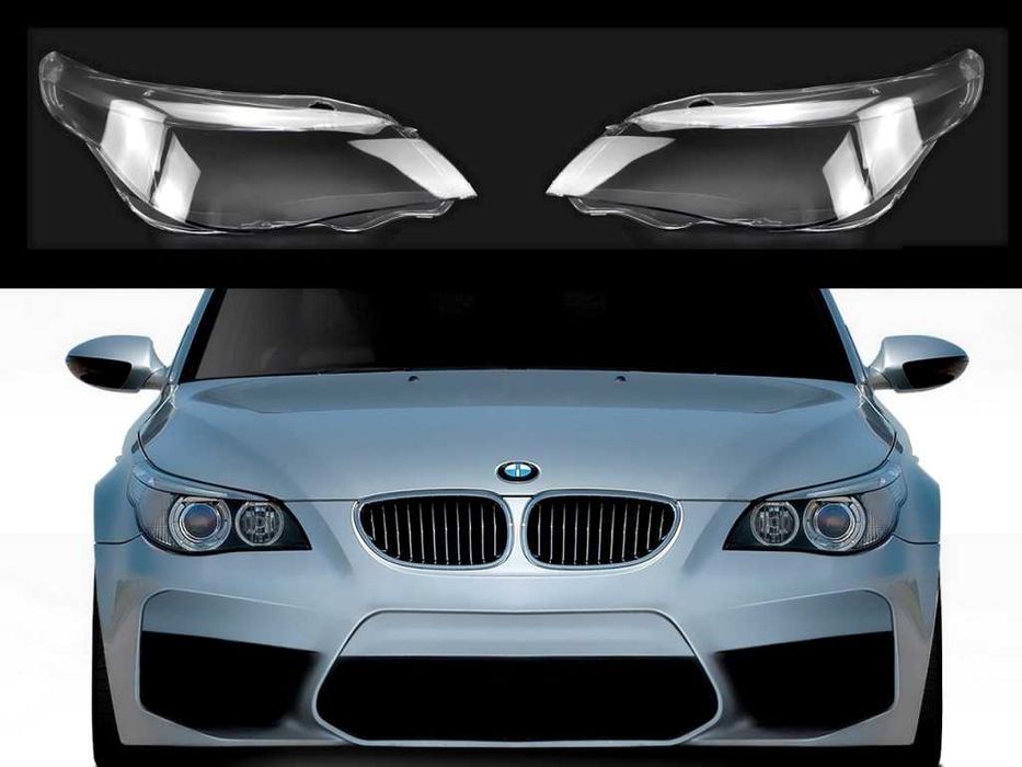 Стъкла за фарове на BMW 5 E60 (2004-2010)