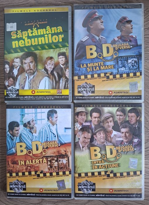Colectie filme dvd - B. D.