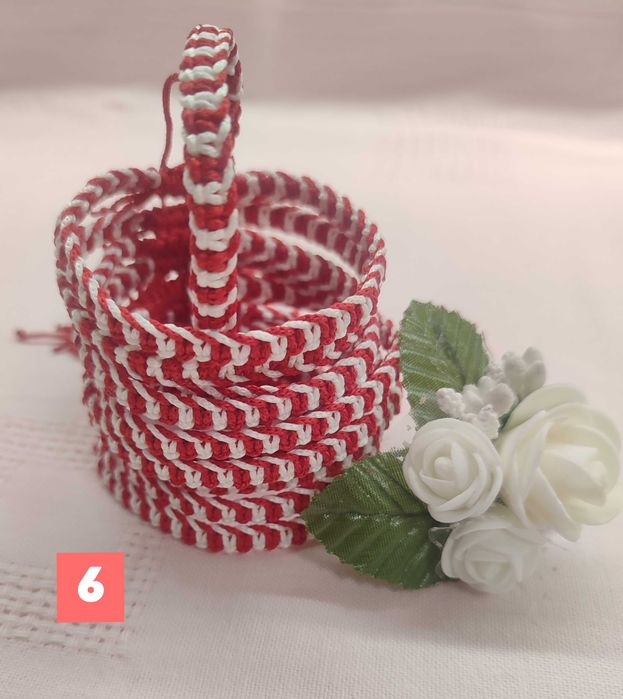 Мъжки мартеници от макраме с пристягане