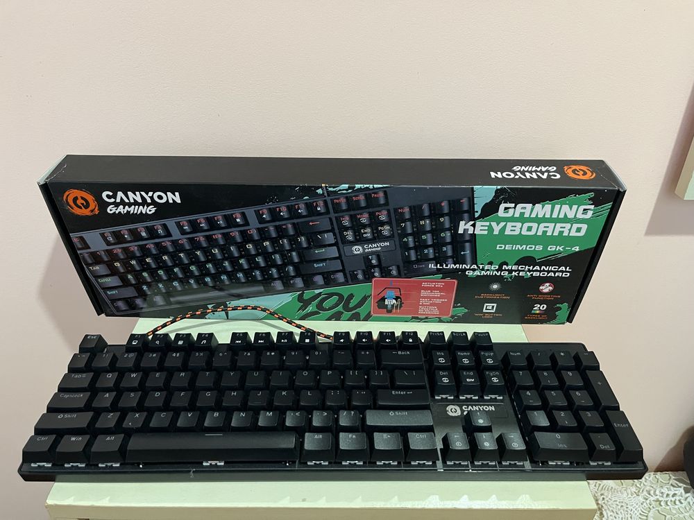 Клавиатура Canyon CND-SKB4-US Deimos GK-4