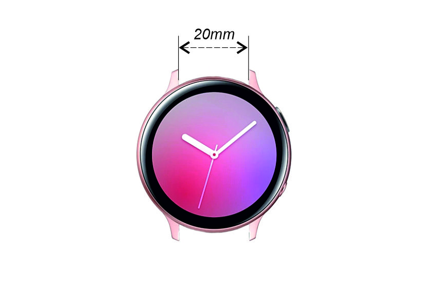 Силиконови каишки за часовник - 20мм, size S