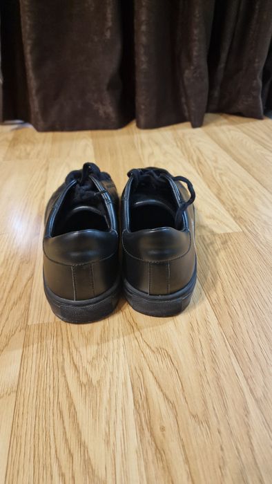 Pangaia Grape Leather Sneakers - Black; 44/45