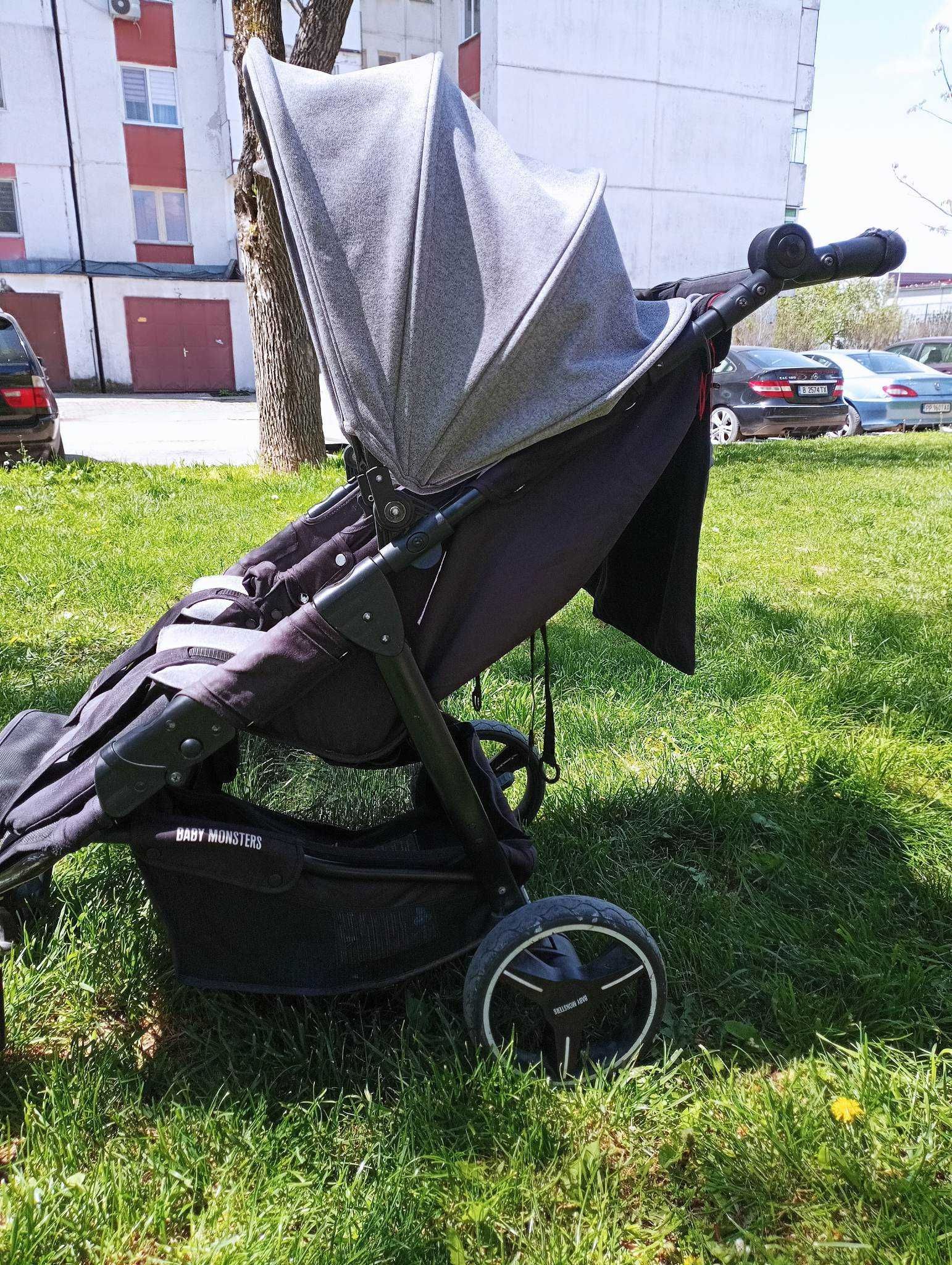 Детска количка Baby monster easy Twin