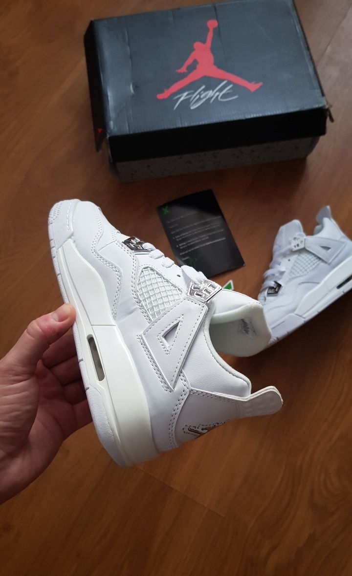 Adidași Jordan 4 Pure Money • STOC:36 • Livrare rapidă 1-2 zile •