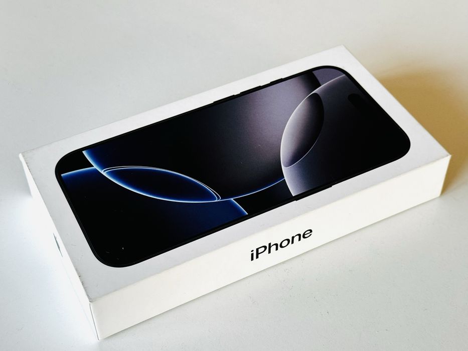 НОВ! Iphone 16 Pro 256GB Black Titanium Гаранция 1 година