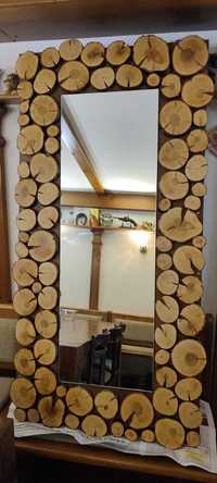 Огледало с дървени шайби