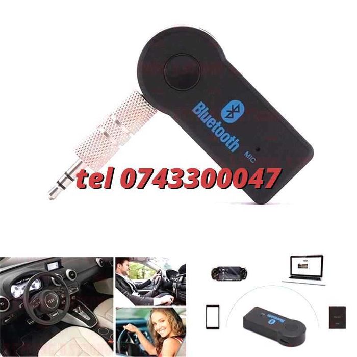 Oferta Adaptor  Audio Universal Bluetooth  Masina Aux A2dp Pentru Cas