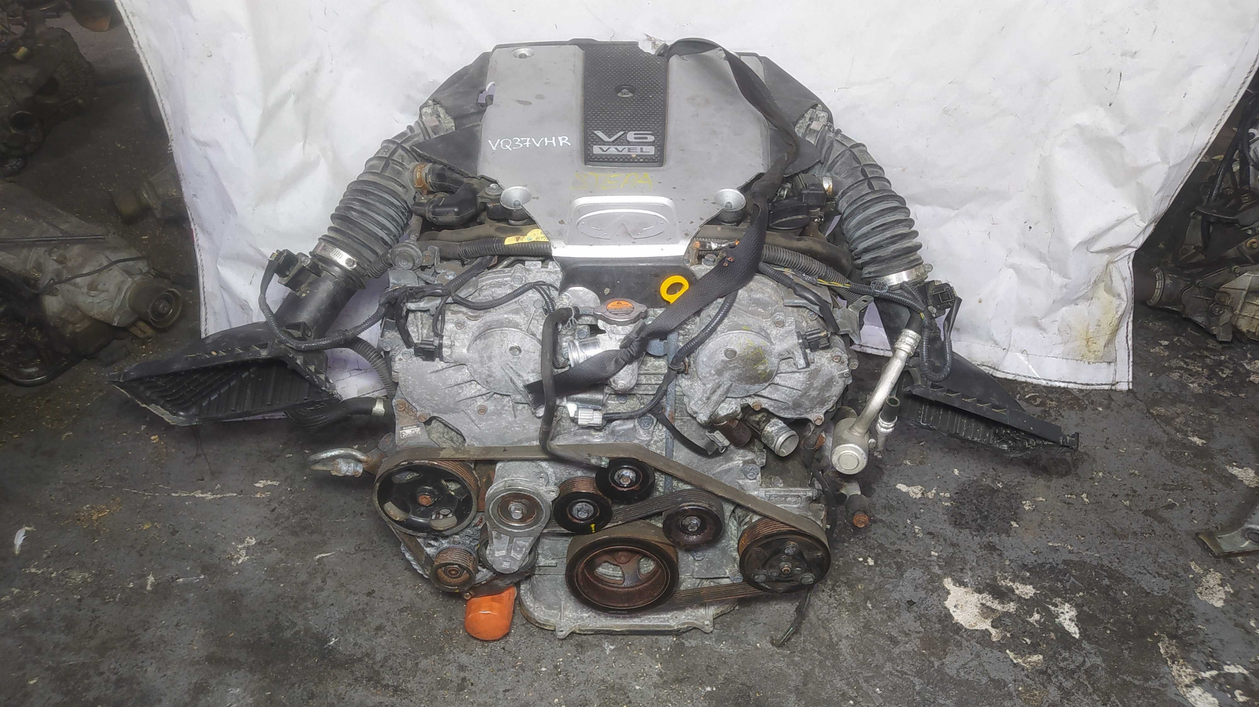 Двигатель VQ37 VQ37VHR 3.7 Infinity Nissan 2014года