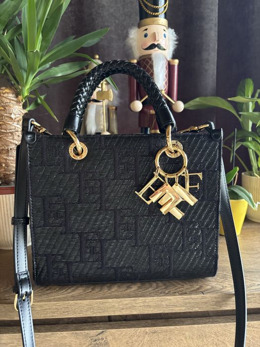 Черна чанта Elisabetta Franchi