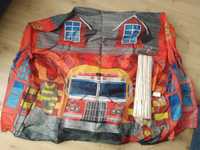 Склобяема детска къща пожарна от плат