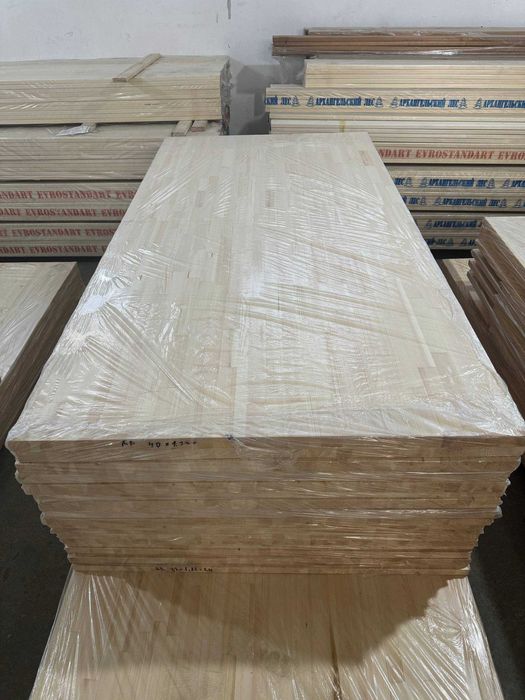 Площадка. Мебельный щит. Сосна