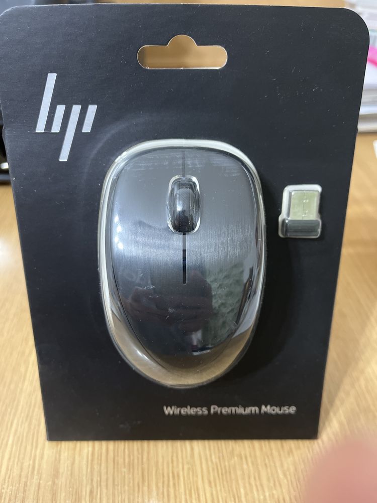 Mouse wireless HP Premium, Negru