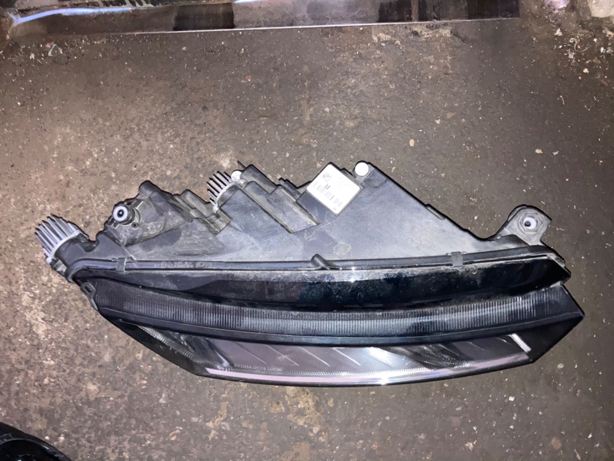 Far Skoda Octavia 4 2020 - 2023 faruri stanga dreapta led lupa