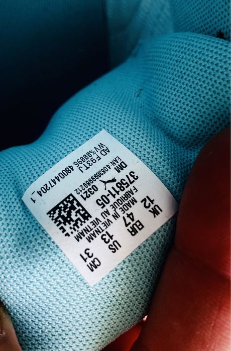 Pantofi colorati barbati piele puma roz verde galben noi