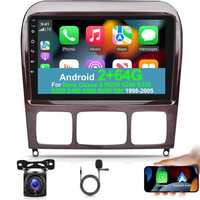 Navigatie Auto Carplay Android Auto Mercedes Clasa S 1998-2005 9 inch