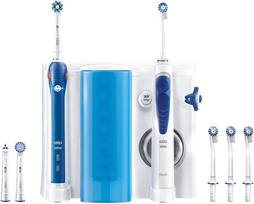 Oral-B Oral Care Center PRO 2000 електрическа четка+ Oxyjet Oral ирига