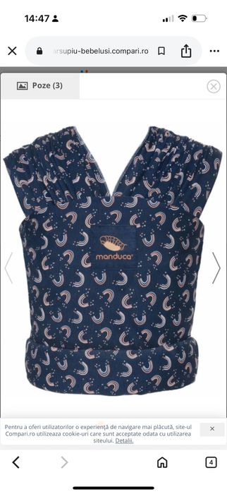 wrap Manduca 3 m lungime