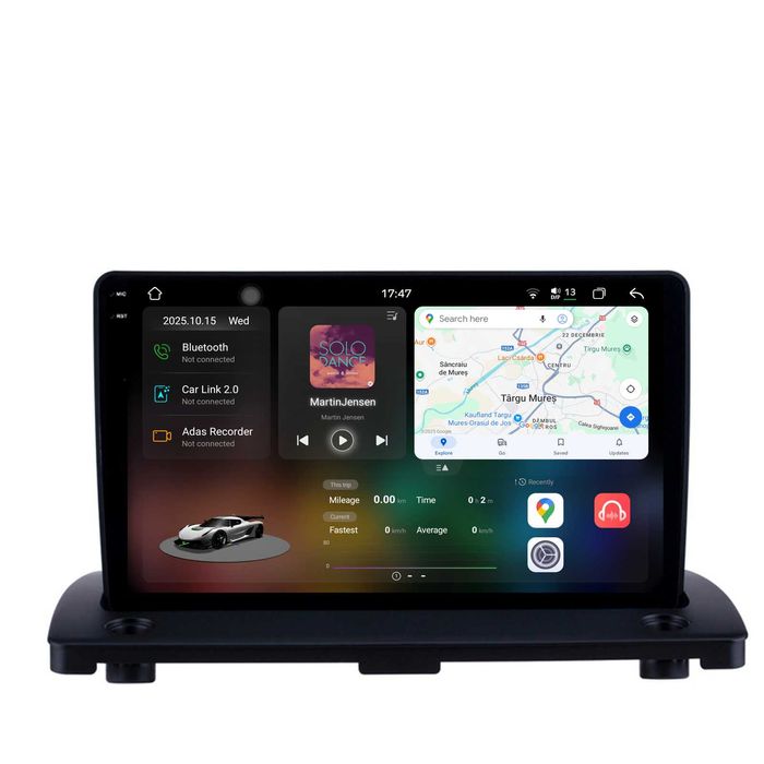 Navigatie Dedicata Android Volvo Xc90 (2002-2014), Bluetooth, Carplay
