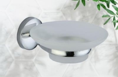 Сапунерка стъклена. Поставка за сапин. Аксесоари за баня.