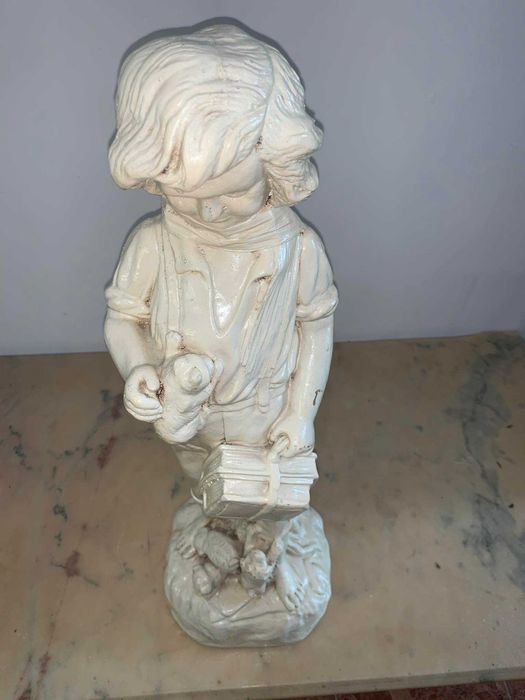 Statuie fetita decor