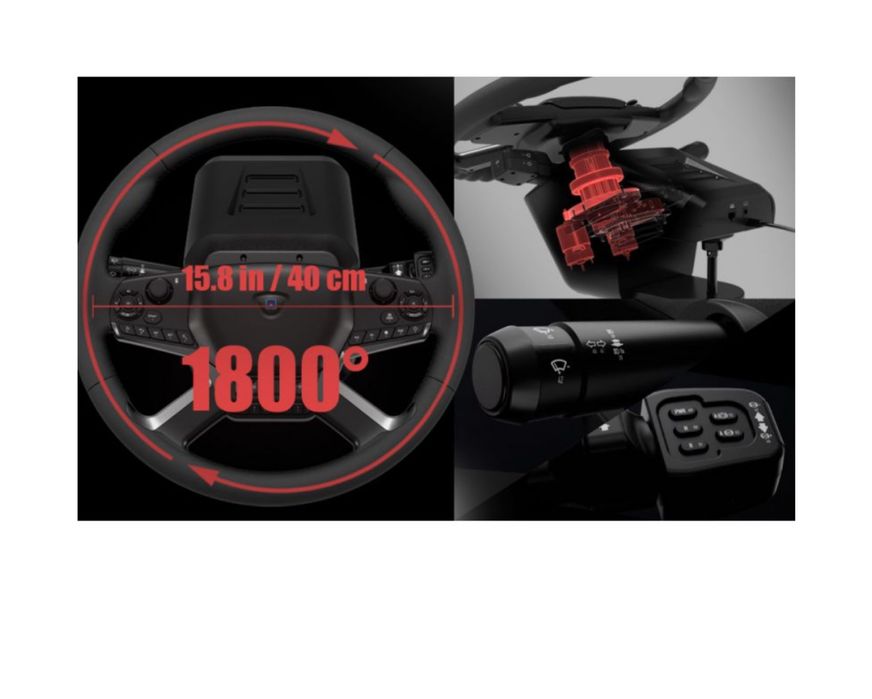 Volan hori gaming EUROTRUCK / America Truck vine cu jocul