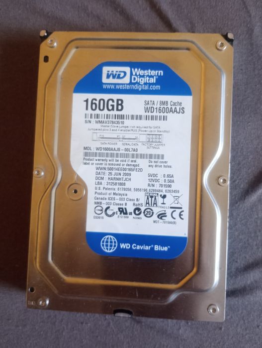 Hard diskuri 160 gb 500 gb