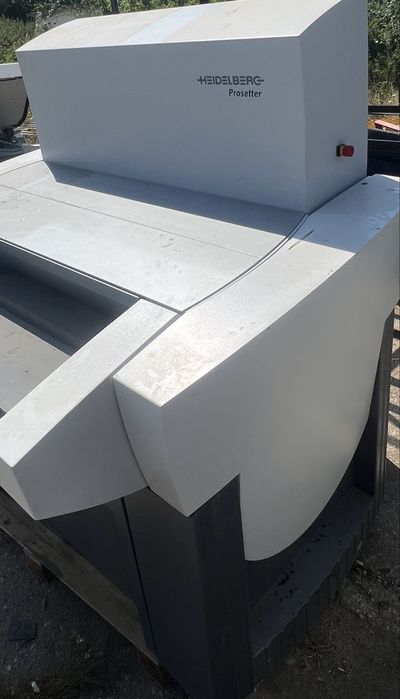 Masina expus placi HEIDELBERG CTP, tipografie