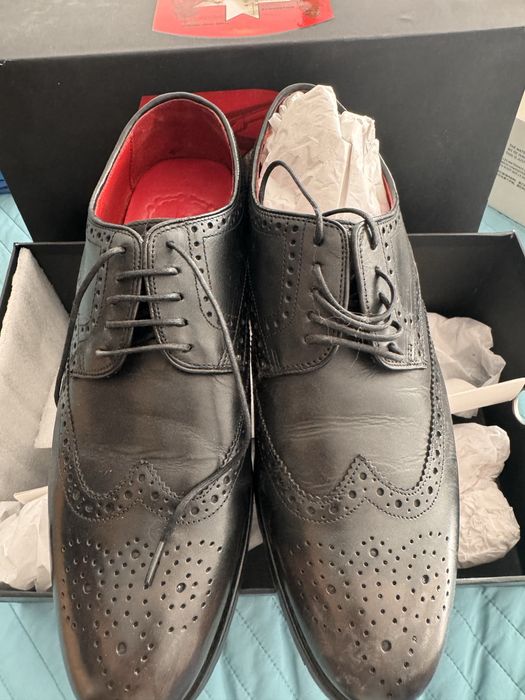 Мъжки кожени обувки, размер 43