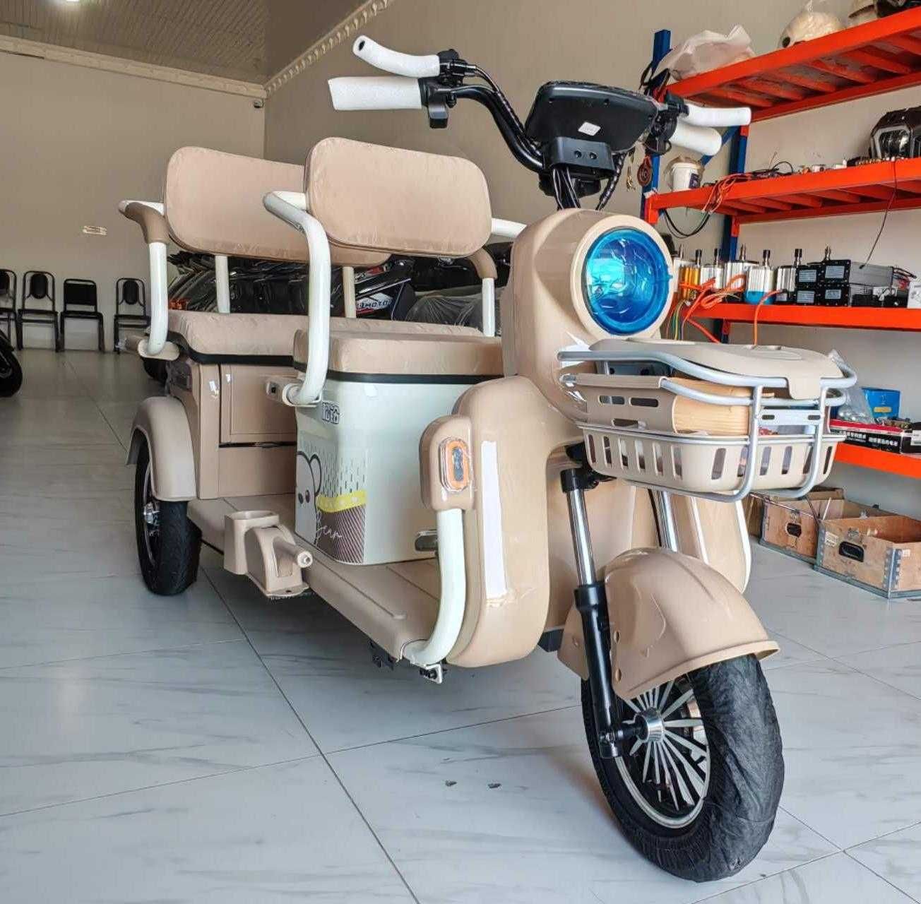 elektro uchbalonlik skuter motosikll TUOJIA TJ800DZK