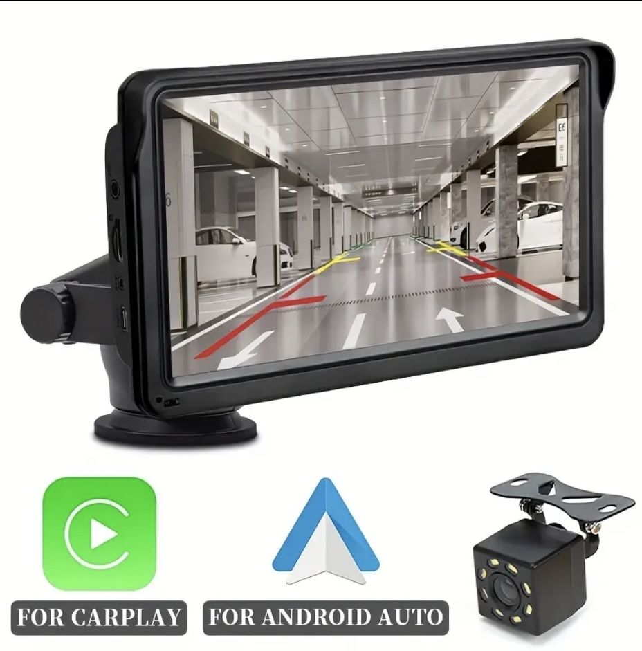 Безжична Мултимедийна Система с CarPlay&Android Auto - 7-инчов дисплей