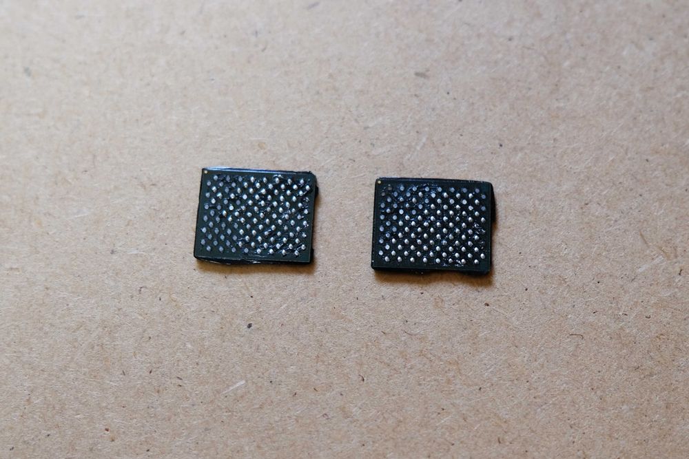 Set 2 chipuri SSD - 256GB - originale Apple din MacBook Air M1 (A2337)