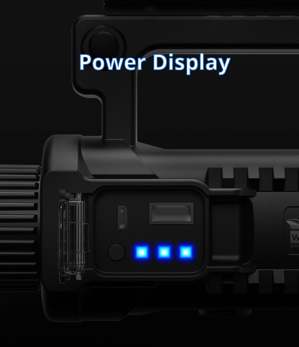 Lanterna  Led Cree SUA Trepied  Power Bank MODEL NOU 16CM!