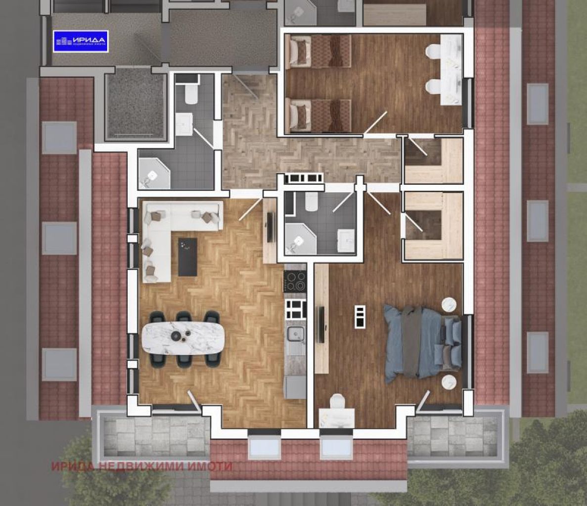 Продава се Тристаен апартамент в София, Лозенец - 173 кв.м за 2806 €/кв.м - Снимка #1