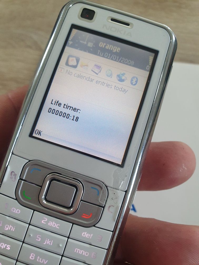 Nokia 6120 Classic White Excelent Original