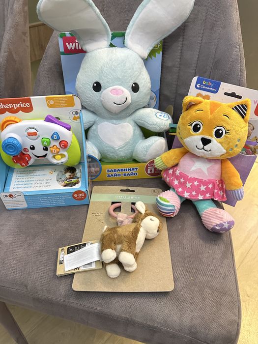 Little Dutch Fisher Climentoni интерактивни сензорно спирала зайче куб