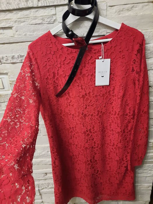 Bluze cu paiete sau brodate L/XL,  rochite L/XL, Bluza animal print,nr