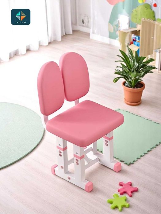 Детский стол и стул, набор регулируемой высоты, с ящиками