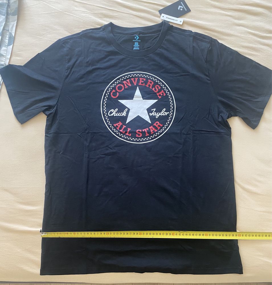 Мъжка тениска блуза с къс ръкав Converse XXL
