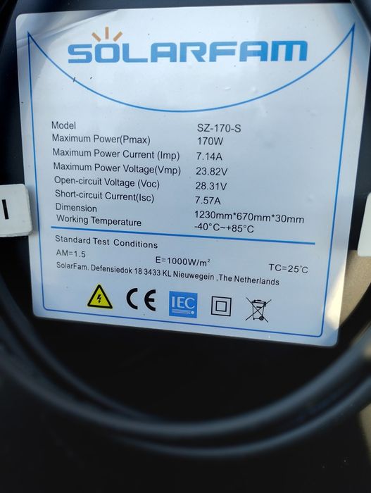 Чисто нов соларен панел